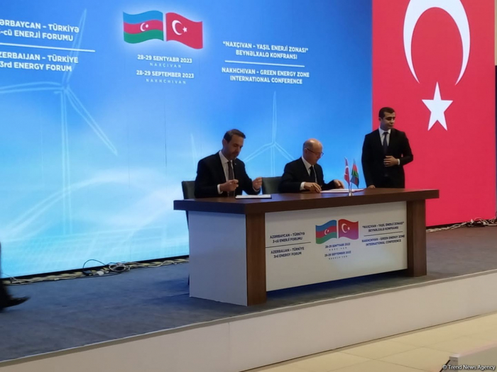 Azerbaijan, Türkiye ink protocol of III Energy Forum in Nakhchivan 