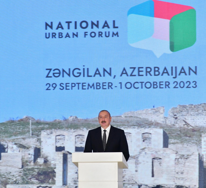   "El Plan Maestro de 8 ciudades y 92 pueblos ya ha sido aprobado" -   Ilham Aliyev    