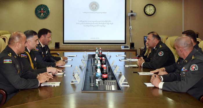 Azerbaijani MoD delegation visits Georgia