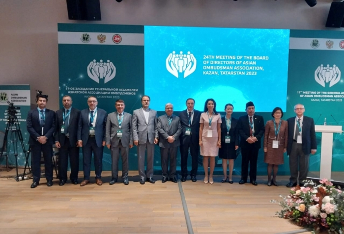 Azerbaijani human rights commissioner elected as vice president of Asian Ombudsman Association