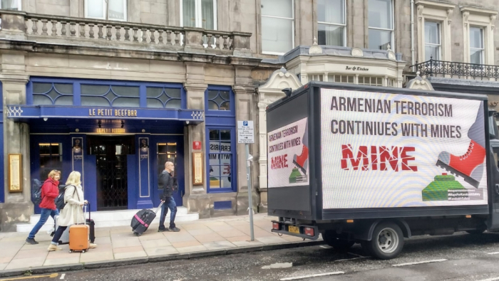   Awareness campaign on Armenian mine terror against Azerbaijan held in Edinburgh   