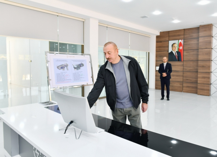 President Ilham Aliyev opens “Azerishig” OJSC’s Jabrayil Digital Control Center