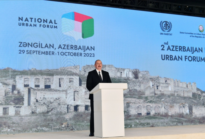   Azerbaijani President: No more separatism on our lands, this is demonstration of our strong political will  