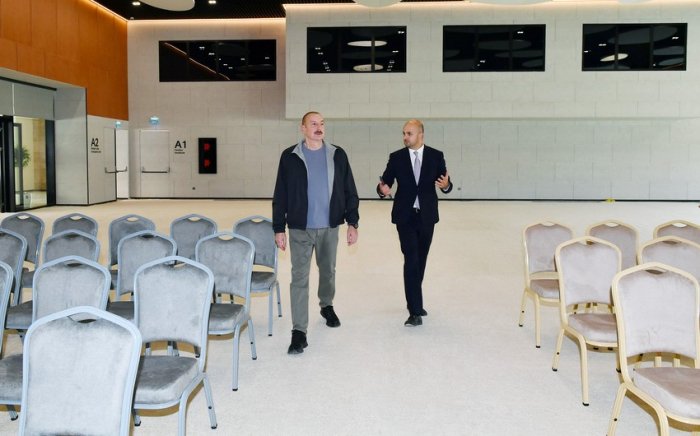   Prezident Zəngilan Konqres Mərkəzi Kompleksinin açılışını edib  -  Yenilənib    

