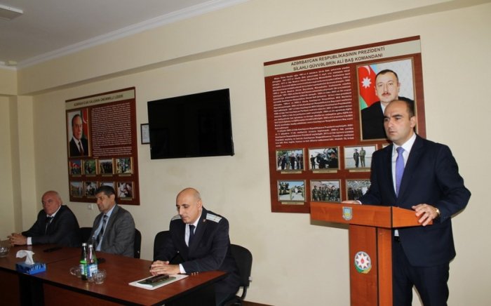 Hərbi Prokurorluq Heydər Əliyevin yubileyi ilə əlaqədar tədbir keçirib  

