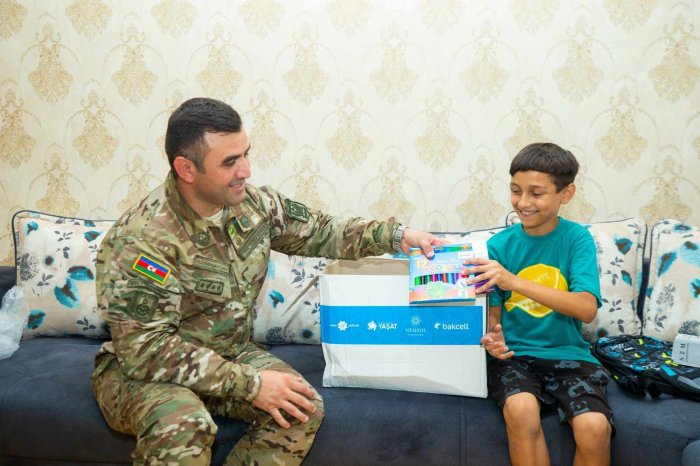 "YAŞAT" Fondu şəhid övladları üçün növbəti layihəyə başlayıb  
