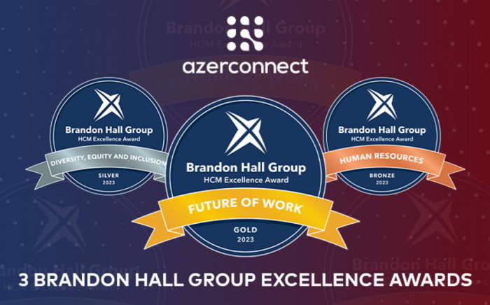 "Azerconnect" nüfuzlu "Brandon Hall Group" Mükəmməllik Mükafatına layiq görülüb
"Azerconnect" nüfuzlu "Brandon Hall Group" Mükəmməllik Mükafatına layiq görülüb