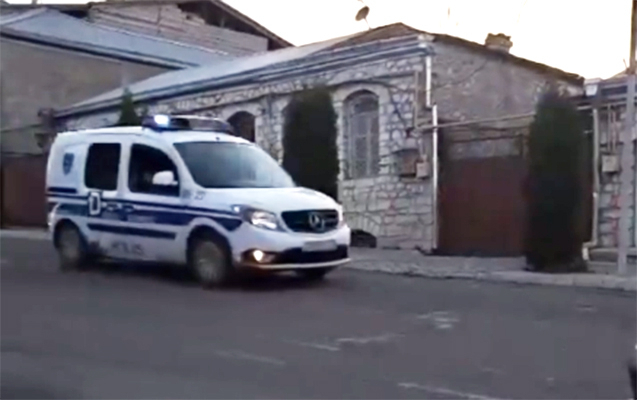  La policía de Azerbaiyán en Khankendi -  Video  