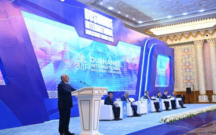 Baş nazir “Düşənbə-2023” Beynəlxalq İnvestisiya Forumunda iştirak edib
