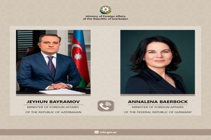  Nazir alman həmkarını erməni təxribatları barədə məlumatlandırdı 