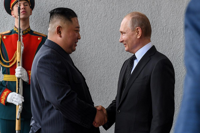   Poutine et Kim Jong-un se sont rencontrés au cosmodrome russe de Vostotchny  