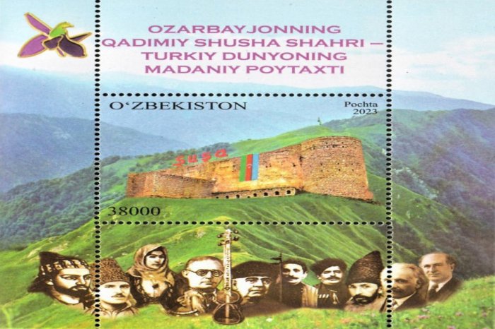 Özbəkistanda Şuşaya həsr olunan poçt markası buraxılıb  
