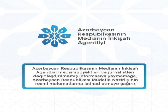    MEDİA jurnalistlərə çağırış edib     

