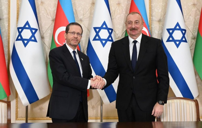 Le président Ilham Aliyev a envoyé une lettre de félicitations à Isaac Herzog