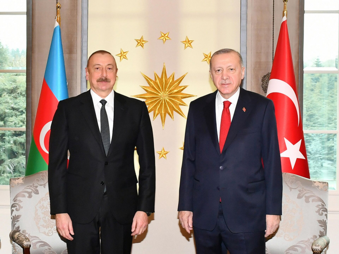  Aliyev y Erdogan participan en la ceremonia de colocación de los cimientos del gasoducto Ighdir-Najicheván -  Video  