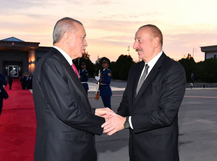 President Recep Tayyip Erdogan concludes his official visit to Azerbaijan