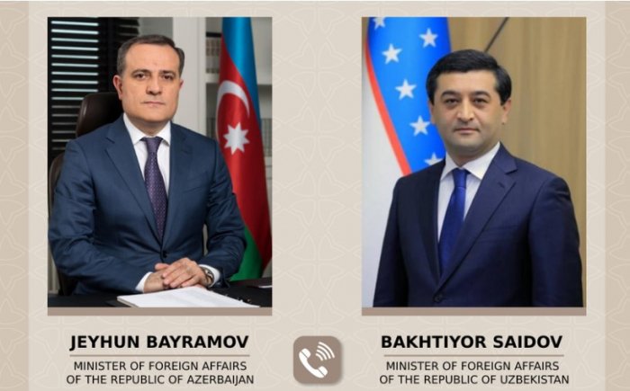 Ceyhun Bayramov özbək həmkarına başsağlığı verdi 