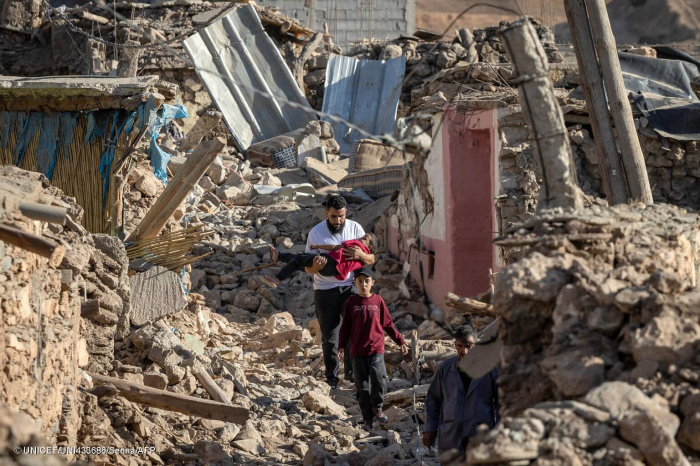 Plus de 100 000 enfants pourraient avoir été affectés par le tremblement de terre au Maroc, selon l