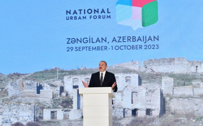 "Bizə qarşı etnik təmizləmə, işğal və ərazilərimizin məhvi həyata keçirilib" "Bizə qarşı etnik təmizləmə, işğal və ərazilərimizin məhvi həyata keçirilib"