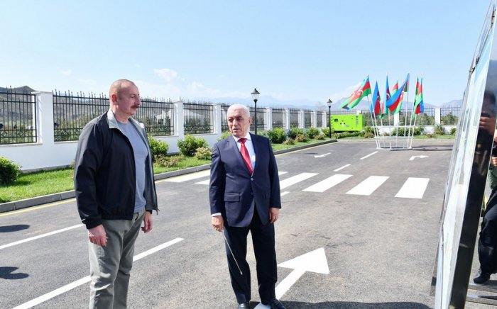    İlham Əliyev “Cahangirbəyli” Su Elektrik Stansiyasının açılışında iştirak edib  -  Yenilənib 
   