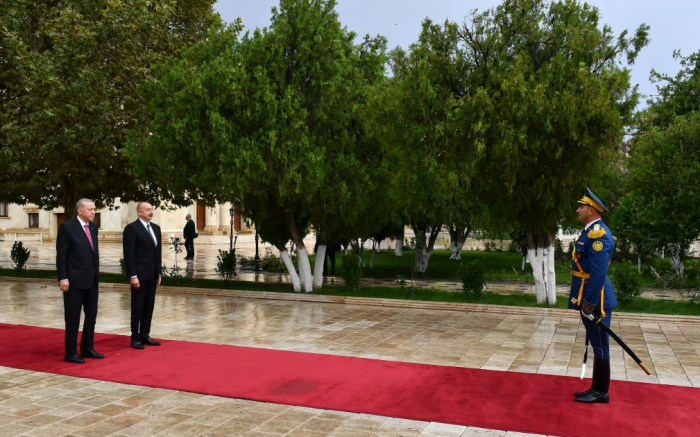  Le président turc Recep Tayyip Erdogan arrive en Azerbaïdjan pour une visite officielle - Photos