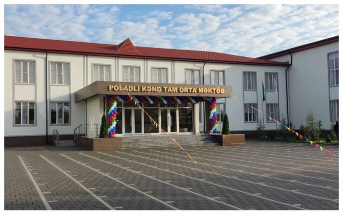 Heydər Əliyev Fondunun inşa etdiyi 500-cü məktəb istifadəyə verildi