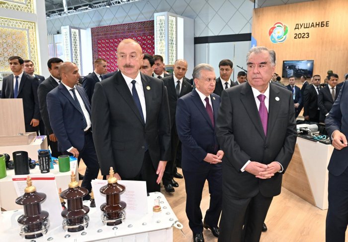  Prezident “EKSPO Mərkəzi Asiya 2023” sərgisi ilə tanış olub -  YENİLƏNİB  