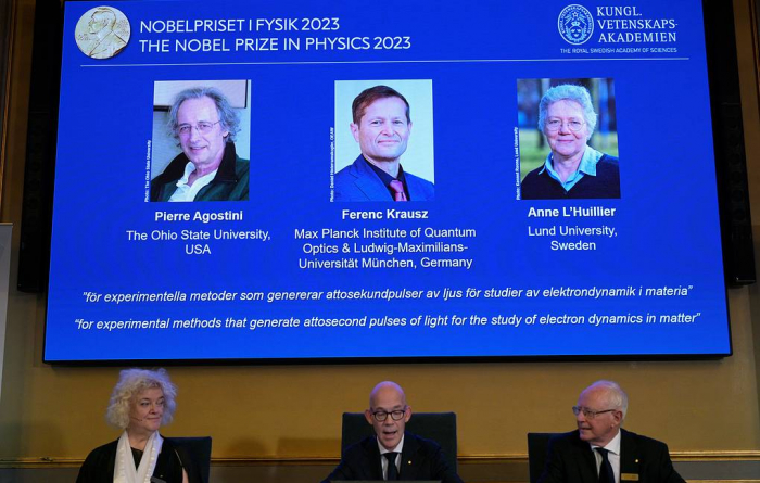    Fizika üzrə Nobel mükafatı qaliblərinin adları açıqlanıb   