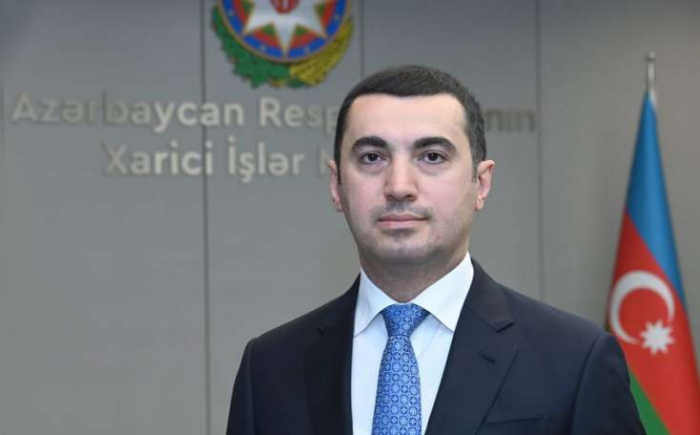 Ayxan Hacızadə: "Kolonnanın saxta "blokada" və "məcburi köçkün" iddiaları sülhə xidmət etmir"
Ayxan Hacızadə: "Kolonnanın saxta "blokada" və "məcburi köçkün" iddiaları sülhə xidmət etmir"