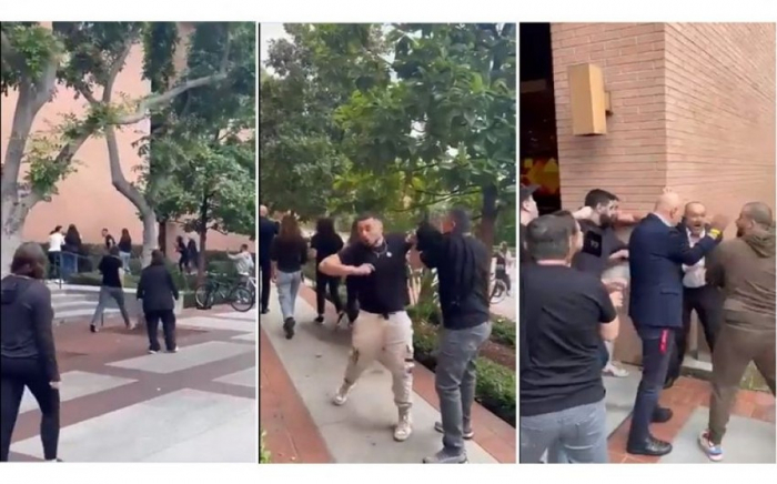  Armenians who attacked Azerbaijani, Turkish diplomats in Los Angeles to be arrested -  PHOTO  