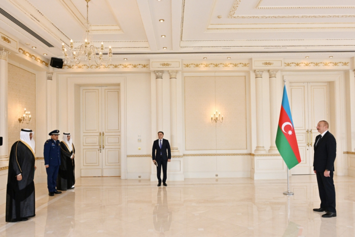 Le président Aliyev reçoit les lettres de créance du nouvel ambassadeur d’Arabie saoudite en Azerbaïdjan