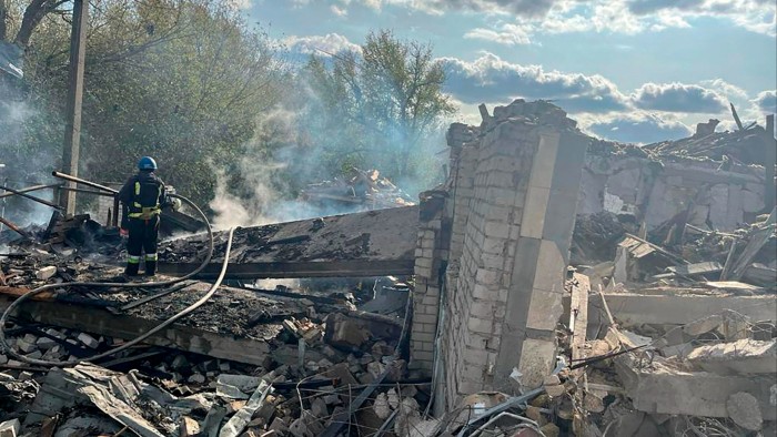 Ukraine war: Every family in Hroza village affected by missile attack