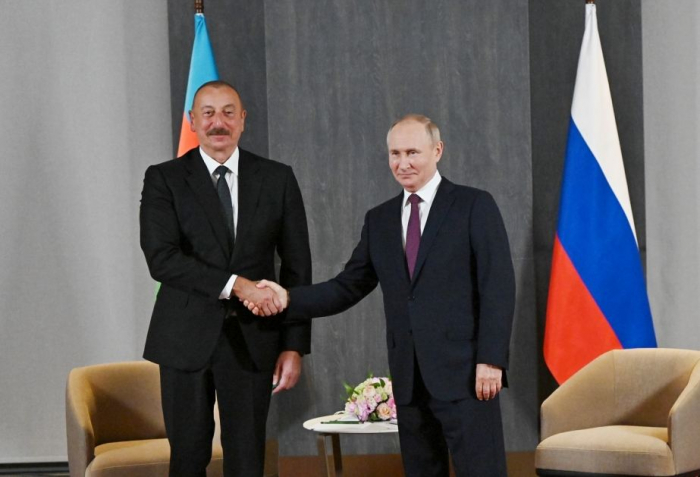  Ilham Aliyev rief Putin an 