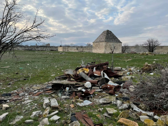 Azerbaijan says almost all of its cultural monuments on liberated lands got destroyed