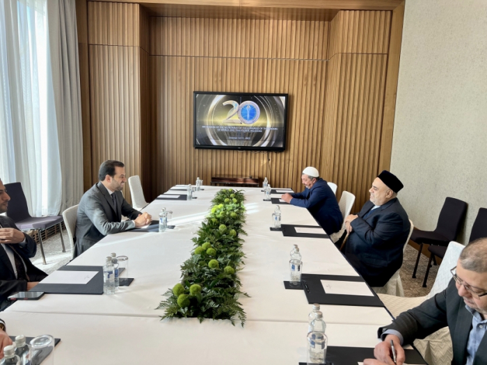 Chairman of Caucasus Muslims Office meets with Muslim Council of Elders Secretary General 