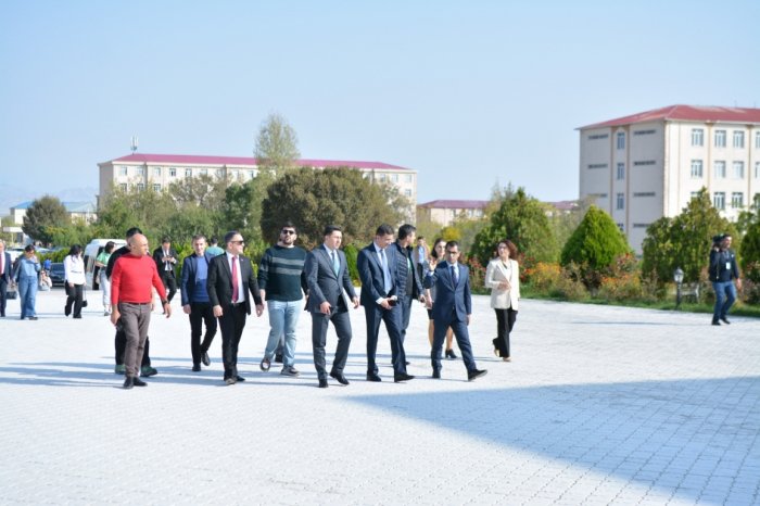 Media nümayəndələri Naxçıvan Dövlət Universitetində olublar  
