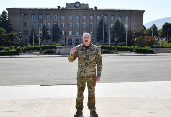 Ilham Aliyev : La principale raison pour laquelle nous sommes à Khankendi aujourd