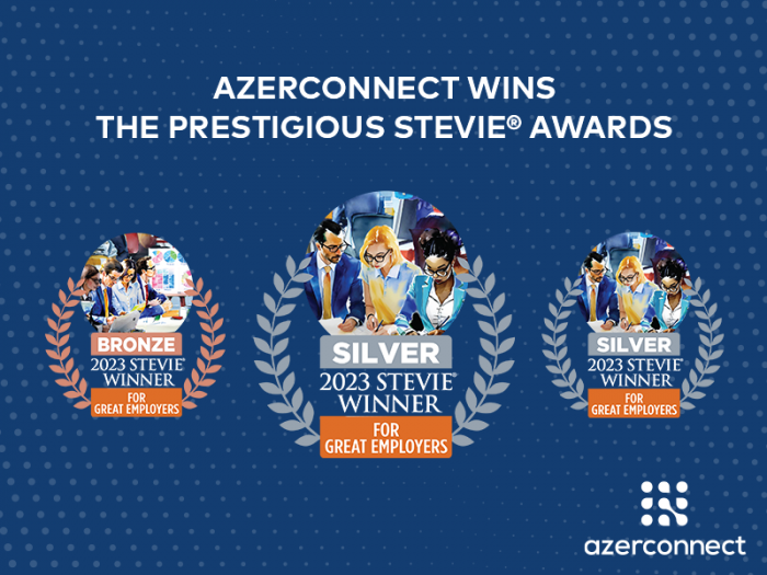 Azerconnect receives the prestigious Stevie® Awards