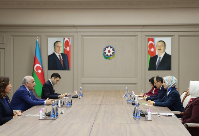  El Primer Ministro de Azerbaiyán se reunió con la Ministra de Familia y Servicios Sociales de Türkiye 