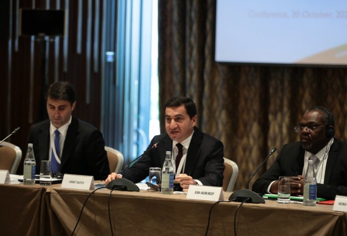      Hikmət Hacıyev:    Bəzi Avropa ölkələri kolonializm siyasətində hərbi gücdən istifadə edirlər  
   