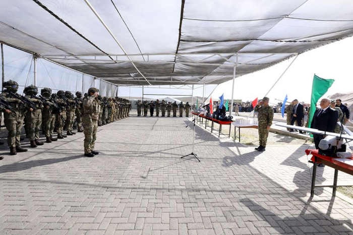   Several servicemen awarded as part of joint Azerbaijani-Turkish tactical exercises awarded  