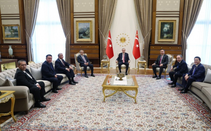  Erdogan recibió al Fiscal General de Azerbaiyán 