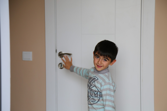    Ağalıya köç edən ailələrə mənzillərin açarı təqdim edildi -    FOTOLAR     
   