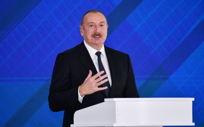   Ilham Aliyev:  „Wir entwickeln aktiv unser Wasserkraftpotenzial in Karabach und Ost-Sangezur“ 