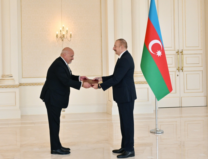   President Ilham Aliyev receives credentials of incoming ambassador of Jordan  
