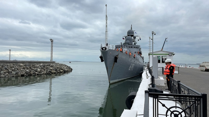   Warships of Russia’s Caspian Flotilla pay friendly visit to Baku  