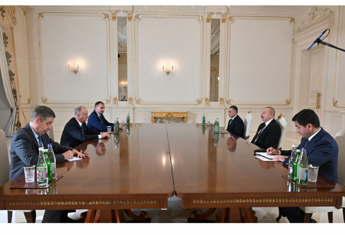  President Ilham Aliyev receives Secretary of Russian Federation Security Council 