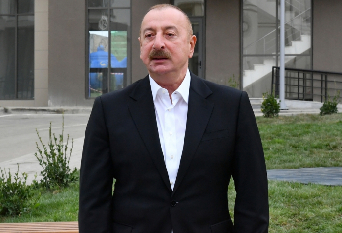 Ilham Aliyev: Return of young people of Fuzuli to their native land shows greatness of our people 