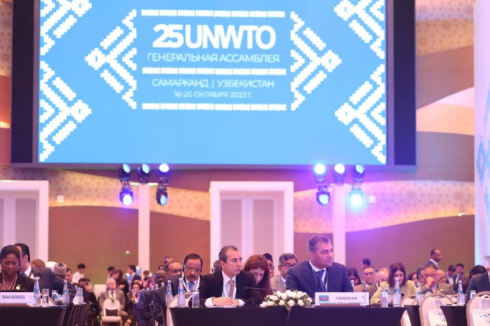 Azerbaijani delegation participates in 25th session of UNWTO General Assembly