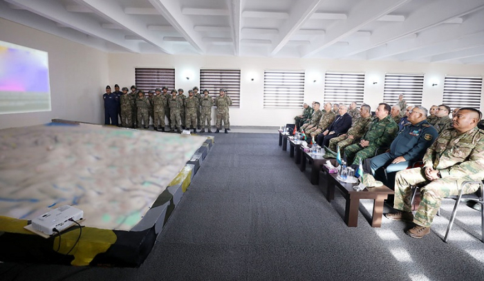 Distinguished Visitors Day held as part of "Mustafa Kemal Ataturk-2023" joint tactical exercises